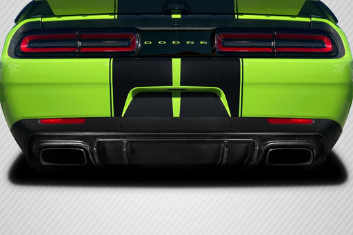 2015-2023 Dodge Challenger Carbon Creations Patriot Rear Diffuser - 1 Piece
