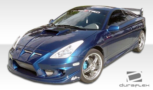 2000-2005 Toyota Celica Duraflex Xtreme Body Kit - 4 Piece - Includes Xtreme Front Bumper Cover (100185) Xtreme Rear Bumper Cover (100186) Xtreme Side Skirts Rocker Panels (100187)