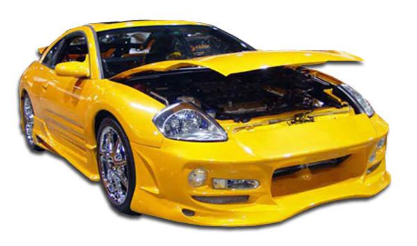 2000-2005 Mitsubishi Eclipse Duraflex Bomber Body Kit - 4 Piece - Includes Bomber Front Bumper Cover (100115) Bomber Rear Bumper Cover (100116) Bomber Side Skirts Rocker Panels (100117)