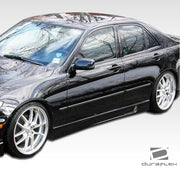2000-2005 Lexus IS Series IS300 Duraflex V-Speed Side Skirts Rocker Panels - 2 Piece