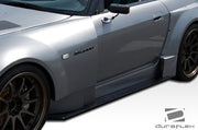 2000-2009 Honda S2000 Duraflex AM-S Wide Body Side Skirts Rocker Panels - 6 Piece