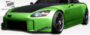 2000-2009 Honda S2000 Duraflex JS Body Kit - 7 Piece - Includes JS Front Fumper (105023) JS Front Splitter (105024) JS Side Skirts Rocker Panels (105025) JS Rear Bumper Cover (105026) JS Fenders (105027)