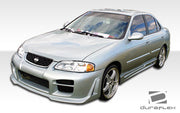 2004-2006 Nissan Sentra Duraflex R34 Body Kit - 4 Piece - Includes R34 Front Bumper Cover (100595) B-2 Rear Bumper Cover (103315) R34 Side Skirts Rocker Panels (100154)