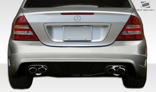 2001-2007 Mercedes C Class W203 4DR Sedan Duraflex W-1 Rear Bumper Cover - 1 Piece