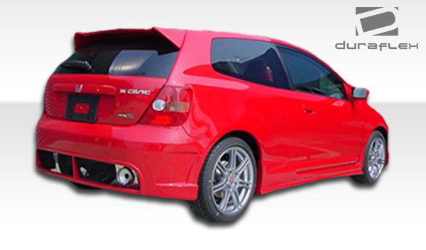 2002-2005 Honda Civic Si HB Duraflex JDM Buddy Rear Bumper Cover - 1 Piece