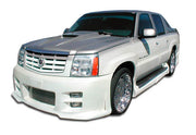 2002-2006 Cadillac Escalade Duraflex Platinum Body Kit - 4 Piece - Includes Platinum Front Bumper Cover (100331) Platinum Rear Bumper Cover (100332) Platinum Side Skirts Rocker Panels (100333)