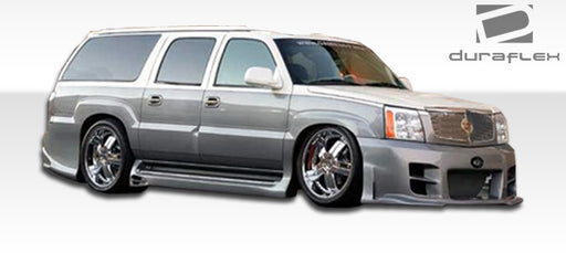 2002-2006 Cadillac Escalade EXT ESV Duraflex Platinum Body Kit - 4 Piece - Includes Platinum Front Bumper Cover (100331) Platinum Rear Bumper Cover (100334) Platinum Side Skirts Rocker Panels (100335)