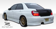 2002-2003 Subaru Impreza WRX STI 4DR Duraflex STI Look Body Kit - 4 Piece - Includes STI Look Front Bumper Cover (109047) C-Speed Rear Lip Under Spoiler Air Dam (100390) STI Look Side Skirts Rocker Panels (103187)