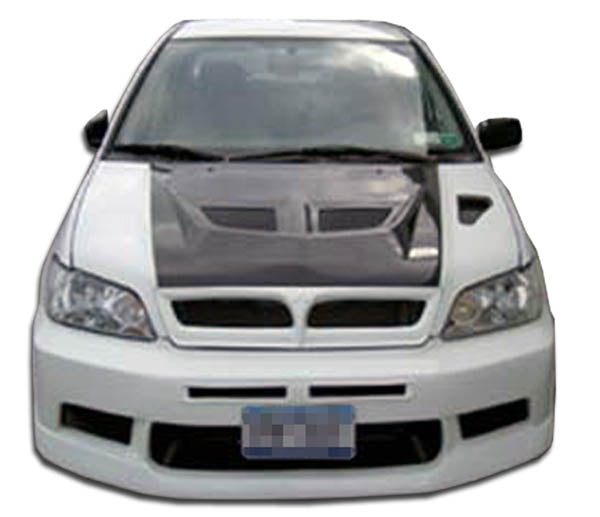 2002-2003 Mitsubishi Lancer Duraflex Evo 7 Body Kit - 4 Piece - Includes Evo 7 Front Bumper Cover (100369) Walker Rear Bumper Cover (100371) Walker Side Skirts Rocker Panels (100372)