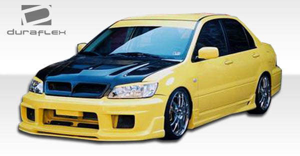 2002-2007 Mitsubishi Lancer Duraflex K-1 Side Skirts Rocker Panels - 2 Piece