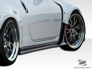 2003-2008 Nissan 350Z Z33 Duraflex AM-S Wide Body Front Fenders - 4 Piece