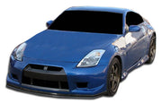 2003-2008 Nissan 350Z Z33 Duraflex GT-R Body Kit - 4 Piece - Includes GT-R Front Bumper Cover (105901) R35 Side Skirts Rocker Panels (106030) R35 Rear Bumper Cover (106031)