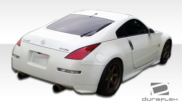 2003-2008 Nissan 350Z Z33 Duraflex N-3 Body Kit - 5 Piece - Includes N-3 Front Bumper Cover (108081) N-1 Side Skirts Rocker Panels (100497) N-1 Rear Add On Bumper Spat Extensions (100496)