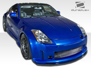 2003-2008 Nissan 350Z Z33 Duraflex N-3 Body Kit - 5 Piece - Includes N-3 Front Bumper Cover (108081) N-1 Side Skirts Rocker Panels (100497) N-1 Rear Add On Bumper Spat Extensions (100496)