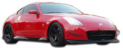 2003-2008 Nissan 350Z Z33 Duraflex N-2 Body Kit - 5 Piece - Includes N-2 Front Bumper (104988) N-1 Side Skirts Rocker Panels (100497) N-1 Rear Add On Bumper Spat Extensions (100496)