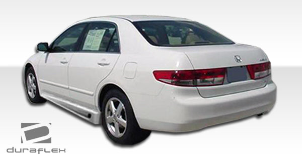 2003-2005 Honda Accord 4DR Duraflex Sigma Body Kit - 4 Piece - Includes Sigma Front Bumper Cover (103296) Sigma Side Skirts Rocker Panels (103308) Sigma Rear Bumper Cover (103295)