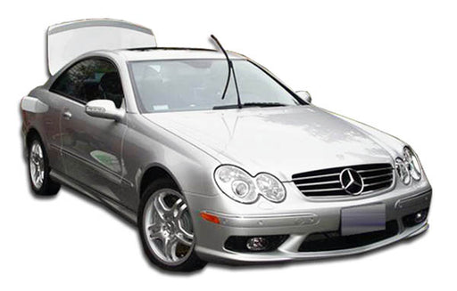 2003-2009 Mercedes CLK W209 Duraflex AMG Body Kit - 4 Piece - Includes AMG Style Front Bumper Cover (103085) AMG Style Rear Bumper Cover (103087) AMG Style Side Skirts Rocker Panels (103086)