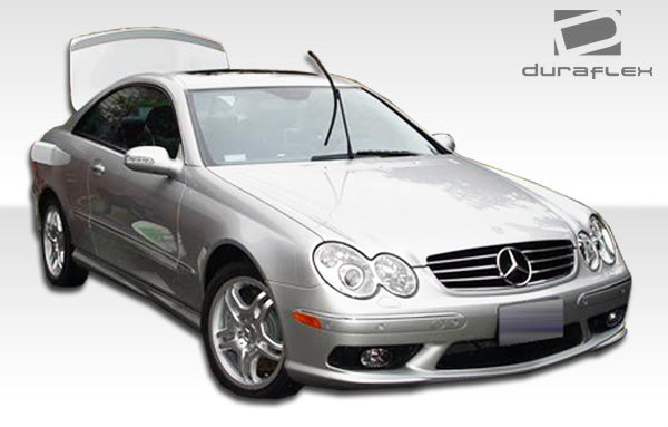2003-2009 Mercedes CLK W209 Duraflex AMG Body Kit - 4 Piece - Includes AMG Style Front Bumper Cover (103085) AMG Style Rear Bumper Cover (103087) AMG Style Side Skirts Rocker Panels (103086)