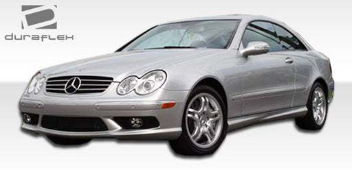 2003-2009 Mercedes CLK W209 Duraflex W-1 Body Kit - 6 Piece - Includes W-1 Front Bumper Cover (107684) AMG Side Skirts Rocker Panels (103086) AMG Rear Bumper Cover (103087) W-1 Fenders (108249)
