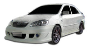2003-2008 Toyota Corolla Duraflex Skylark Body Kit - 4 Piece - Includes Skylark Front Bumper Cover (104505) Skylark Rear Bumper Cover (104506) Skylark Side Skirts Rocker Panels (104507)