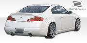 2003-2007 Infiniti G Coupe G35 Duraflex I-Spec Rear Lip Under Spoiler Air Dam - 1 Piece