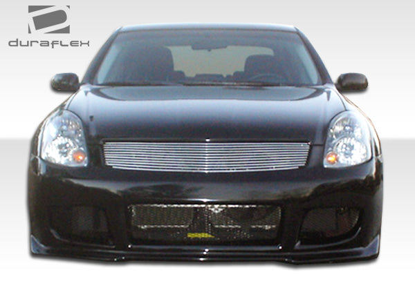 2003-2004 Infiniti G Sedan G35 4DR Duraflex GT Competition Body Kit - 4 Piece - Includes GT Competition Front Bumper Cover (100470) GT Competition Rear Lip Under Spoiler Air Dam (100471) GT Competition Side Skirts Rocker Panels (100472)