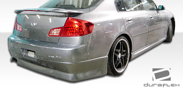 2003-2004 Infiniti G Sedan G35 Duraflex GT Competition Rear Lip Under Spoiler Air Dam - 1 Piece