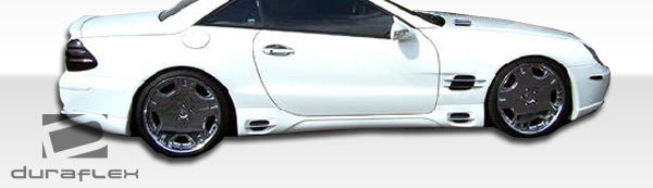 2003-2012 Mercedes SL Class R230 Duraflex LR-S Side Skirts Rocker Panels - 2 Piece