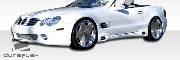 2003-2012 Mercedes SL Class R230 Duraflex LR-S Side Skirts Rocker Panels - 2 Piece