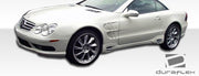 2003-2012 Mercedes SL Class R230 Duraflex LR-S Side Skirts Rocker Panels - 2 Piece