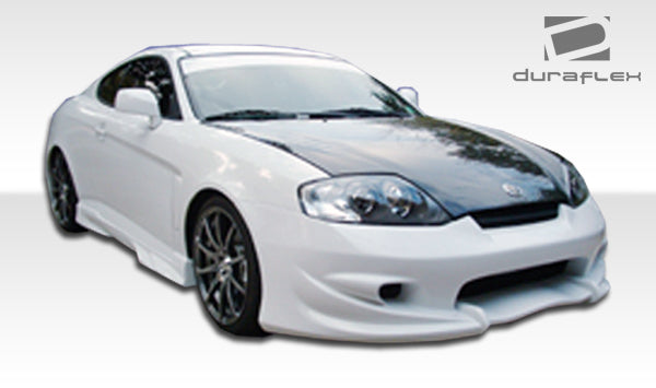 2003-2006 Hyundia Tiburon Duraflex Vader Body Kit - 4 Piece - Includes Vader Front Bumper Cover (100451) Vader Rear Bumper Cover (100452) Vader Side Skirts Rocker Panels (100453)