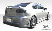 2004-2009 Mazda 3 4DR Duraflex B-2 Rear Bumper Cover - 1 Piece
