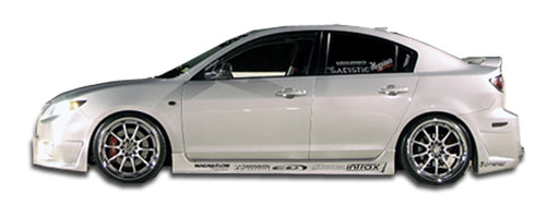 2004-2009 Mazda 3 B-2 Side Skirts Rocker Panels - 2 Piece
