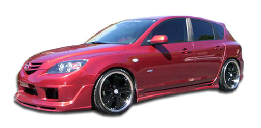 2004-2009 Mazda 3 K-1 Side Skirts Rocker Panels - 2 Piece