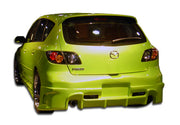 2004-2009 Mazda 3 HB Raven Rear Bumper Cover - 1 Piece