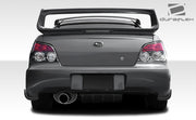 2004-2007 Subaru Impreza WRX STI 4DR Duraflex C-Speed 2 Rear Add Ons Spat Bumper Extensions - 2 Piece