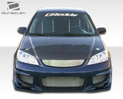 2004-2005 Honda Civic 2DR Duraflex Bomber Body Kit - 4 Piece - Includes Bomber Front Bumper Cover (100557) Bomber Rear Bumper Cover (100230) Bomber Side Skirts Rocker Panels (100231)