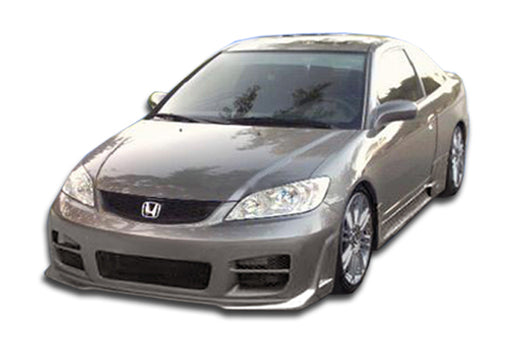 2004-2005 Honda Civic 2DR Duraflex R34 Body Kit - 4 Piece - Includes R34 Front Bumper Cover (102433) R34 Rear Bumper Cover (100239) R34 Side Skirts Rocker Panels (100240)