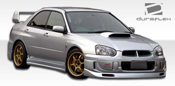 2002-2003 Subaru Impreza 4DR Duraflex C-Speed Body Kit - 4 Piece - Includes C-Speed Front Lip Under Spoiler Air Dam (100389) C-Speed Rear Lip Under Spoiler Air Dam (100390) C-Speed Side Skirts Rocker Panels (100391)