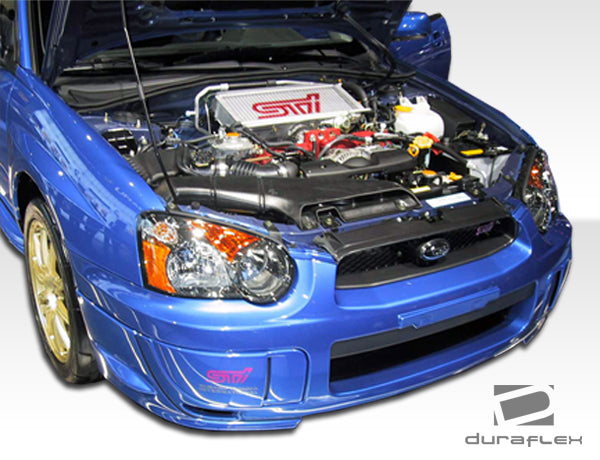 2004-2005 Subaru Impreza WRX STI Duraflex STI Look Front Bumper Cover - 1 Piece