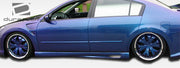 2004-2008 Nissan Maxima Duraflex VIP Side Skirts Rocker Panels - 2 Piece
