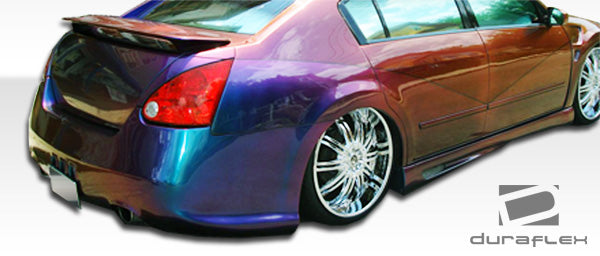 2004-2006 Nissan Maxima Duraflex VIP Body Kit - 4 Piece - Includes VIP Front Bumper Cover (100592) VIP Rear Bumper Cover (100593) VIP Side Skirts Rocker Panels (100594)