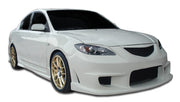 2004-2009 Mazda 3 4DR I-Spec Body Kit - 4 Piece - Includes I-Spec Front Bumper Cover (104479) I-Spec Rear Bumper Cover (104480) I-Spec Side Skirts Rocker Panels (104481)