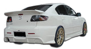 2004-2009 Mazda 3 4DR I-Spec Rear Bumper Cover - 1 Piece