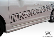 2004-2009 Mazda 3 4DR Duraflex K-2 Body Kit - 4 Piece - Includes K-2 Front Bumper Cover (104902) I-Spec Rear Bumper Cover (104480) I-Spec Side Skirts Rocker Panels (104481)