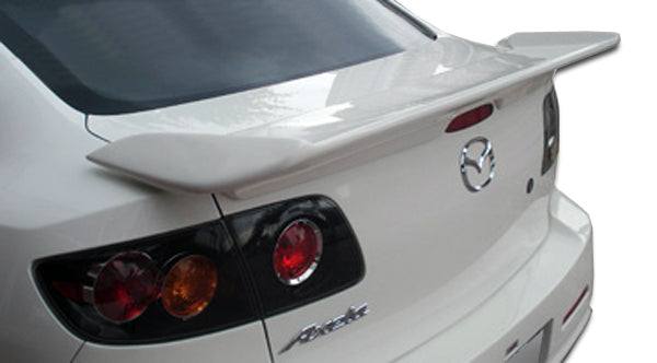 2004-2009 Mazda 3 4DR I-Spec Wing Trunk Lid Spoiler - 1 Piece