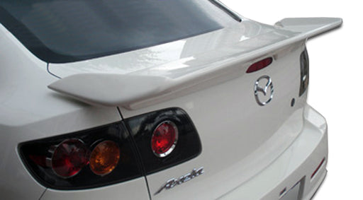 2004-2009 Mazda 3 4DR I-Spec Wing Trunk Lid Spoiler - 1 Piece