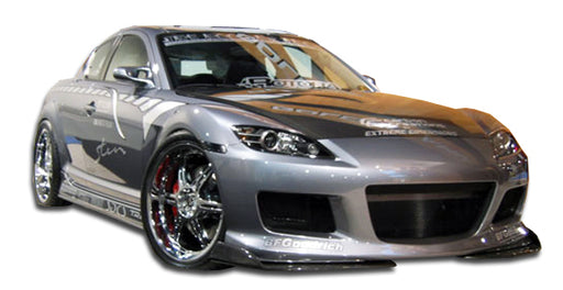2004-2008 Mazda RX-8 Duraflex M-1 Speed Body Kit - 4 Piece - Includes M-1 Speed Front Bumper Cover (100582) M-1 Speed Rear Lip Under Spoiler Air Dam (100583) M-1 Speed Side Skirts Rocker Panels (100584)