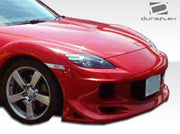 2004-2008 Mazda RX-8 Duraflex R-Speed Body Kit - 4 Piece - Includes R-Speed Front Bumper Cover (103154) R-Speed Rear Lip Under Spoiler Air Dam (103156) R-Speed Side Skirts Rocker Panels (103155)