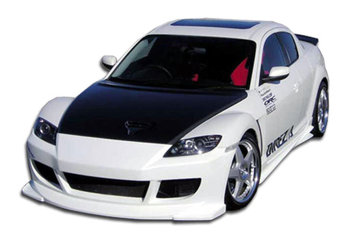 2004-2008 Mazda RX-8 Duraflex Velocity Body Kit - 4 Piece - Includes Velocity Front Bumper Cover (102299) Velocity Rear Bumper Cover (102301) Velocity Side Skirts Rocker Panels (102300)